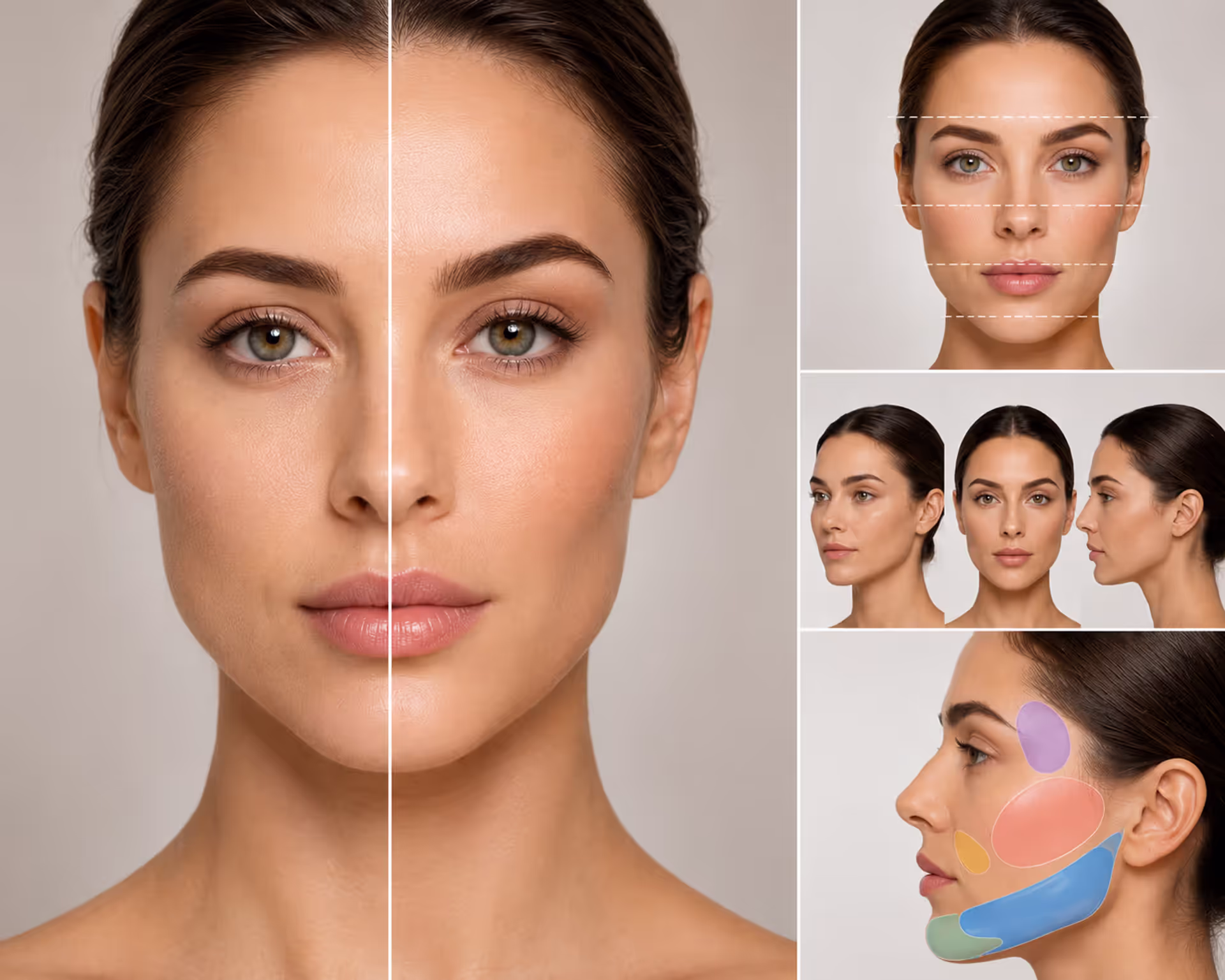 Facial Balancing with Dermal Fillers for Harmonious and Natural-Looking Facial Proportions